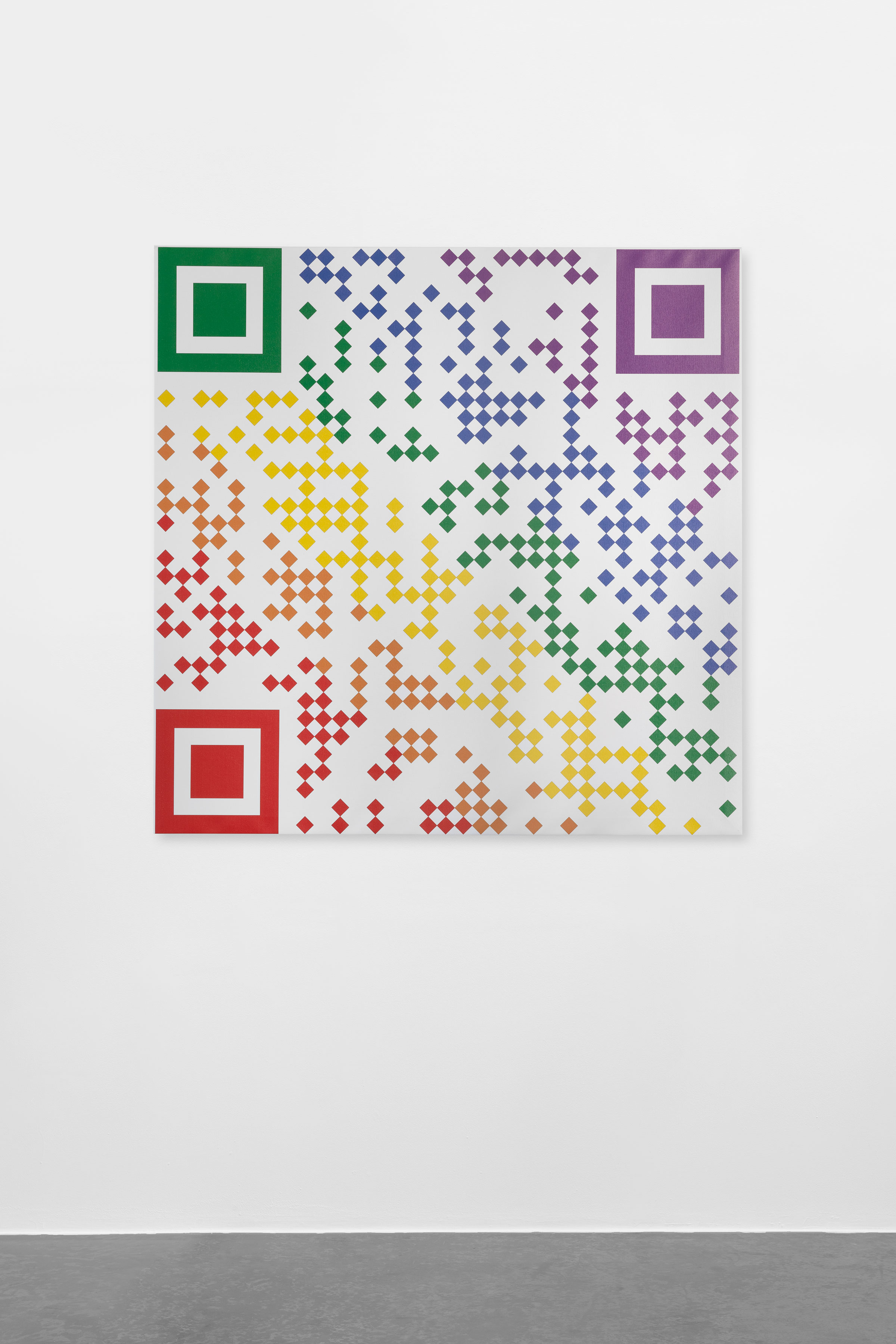 Michelangelo Pistoletto, Molti di uno. QR Code Possession - Generative Artificial Intelligence. Nuova Opera (New artwork), 2023